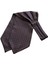 Füme Puantiye Desen Italyan Ipek Ascot Fular K660 5