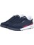Erkek Retro Runner Nylon Mix Sneakers - Lacivert 1
