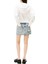 Kadın Boxy Fit Kapüşonlu Fermuarlı Cropped Sweatshirt - Ekru 2