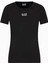 Kadın Bisiklet Yaka T-Shirt - Siyah 3