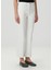 Beyaz Flare Jean Pantolon 3