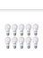 LED Ampul Beyaz Renk 9 Watt Tasarruflu 10 Lu Paket 1
