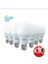 LED Ampul Beyaz Renk 9 Watt Tasarruflu 10 Lu Paket 2