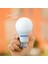 LED Ampul Beyaz Renk 9 Watt Tasarruflu 10 Lu Paket 4