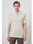 Erkek Bej Trend Polo Yaka T-Shirt 4