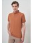 Erkek Kiremit Trend Polo Yaka T-Shirt 1