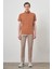 Erkek Kiremit Trend Polo Yaka T-Shirt 2