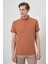 Erkek Kiremit Trend Polo Yaka T-Shirt 4