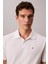 Erkek Ss Casual Pique Classic Polo T-Shirt - Beyaz 5
