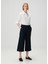 Lacivert Crop Pantolon 1