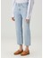 Le Jane Mavi Crop Straight Jean Pantolon 3