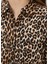 Slim Signature Leopar Desenli Ipek Gömlek 5