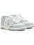 Gri Beyaz Erkek Deri Sneaker 2