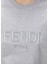 Gri Logo Nakışlı T-Shirt 5