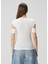 Slim Fit Beyaz T-Shirt 4