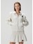 Madilia Ekru Fermuarlı Sweatshirt 1