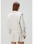 Madilia Ekru Fermuarlı Sweatshirt 4