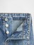 Kız Çocuk Mavi High Rise Stride Wide-Leg Ankle Jean Pantolon 4