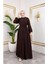 Kadın Mevlana Model Rabia Krep Ferace 2