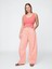 Kadın Mercan High Rise Horseshoe Jean Pantolon 4