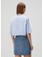 Mavi Logolu Crop T-Shirt 4