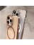 Apple iPhone 16 Pro Max Uyumlu Kılıf Zebana Glossy Şeffaf Kılıf (Kablosuz Şarj Destekli) Siyah 4