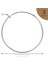 Hobby Craft 3lü 30CM Metal Halka, 4 Mm, Makrome, Dıy Dekorasyon, Duvar Süsü Çemberi 1