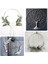 Hobby Craft 3lü 30CM Metal Halka, 4 Mm, Makrome, Dıy Dekorasyon, Duvar Süsü Çemberi 3