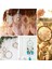 Hobby Craft 3lü 30CM Metal Halka, 4 Mm, Makrome, Dıy Dekorasyon, Duvar Süsü Çemberi 4