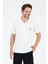 Erkek Kapris Polo Yaka Kısa Kollu T-Shirt – Rahat Kalıp, Nefes Alan Kumaş Erkek T-Shirt 7918 3