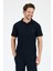 Erkek Kapris Polo Yaka Kısa Kollu T-Shirt – Rahat Kalıp, Nefes Alan Kumaş Erkek T-Shirt 7918 3