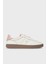 Logolu Deri Sneaker Ayakkabı Bayan Ayakkabı FW0FW08755 Tqn 1