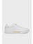 Logolu Deri Sneaker Ayakkabı Bayan Ayakkabı FW0FW08682 Ybs 1