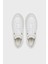 Logolu Deri Sneaker Ayakkabı Bayan Ayakkabı FW0FW08682 Ybs 4