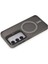 Samsung Galaxy S24 Flet Lens Magsafe Kapak - Gri Ynsmr 3