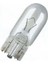12V/5W Dipsiz Park/gösterge Ampulu Beyaz Cam 1