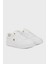 Logolu Deri Sneaker Ayakkabı Bayan Ayakkabı FW0FW08758 0ht 2