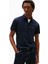 Erkek Interlock Flagcuff Polo T-Shirt - Lacivert 1
