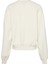 Kadın A - Logo Emb French Terry Sweatshirt - Beyaz 2