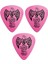 P09179-3 Gitar Penası 3 Adet Everlast 0.60 mm Pembe 1