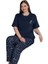 Camille Tasarım Model Kısa Kol Büyük Beden Kadın Pijama Takımı 3xl/5xl 2