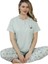 Amera Tasarım Model Kısa Kollu Kadın Pijama Takımı M/xxl 4