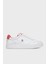 Logolu Deri Sneaker Ayakkabı Bayan Ayakkabı FW0FW08680 01S 1