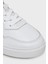 Logolu Deri Sneaker Ayakkabı Bayan Ayakkabı FW0FW08680 01S 5