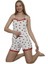 Venezia Tasarım Model Kısa Kollu Şortlu Kadın Pijama Takım S/xl 1