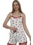 Venezia Tasarım Model Kısa Kollu Şortlu Kadın Pijama Takım S/xl 2