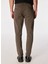 Normal Bel Dar Paça Haki Erkek Chino Pantolon F3WM-PNT902 5