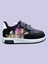 Siyah Işıklı K Pop Baskılı Çocuk Spor Ayakkabı Sneaker 1
