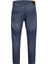 12229858_JJIFRANK Jjleen Aa 170 Mavi Erkek Yüksek Bel Cropped Fit Denim Pantolon 4