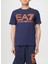 Bisiklet Yaka Lacivert Erkek T-Shirt 3DPT37PJMUZ 2